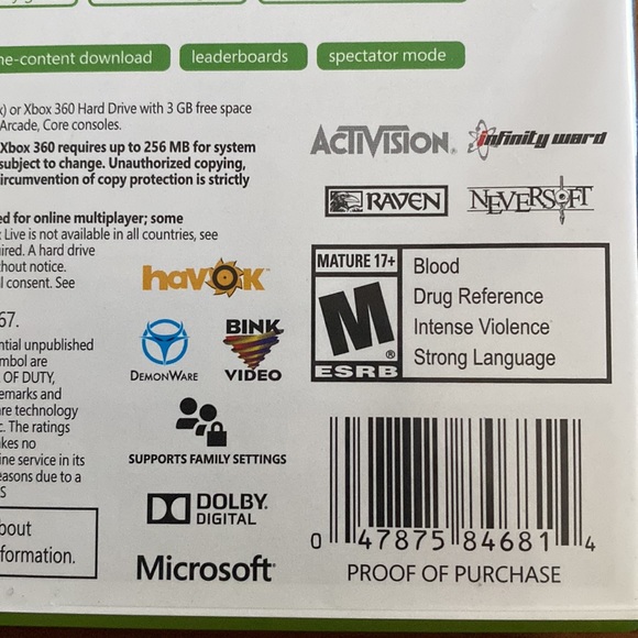 CALL OF DUTY GHOSTS ACTIVISION - Picture 4 of 6